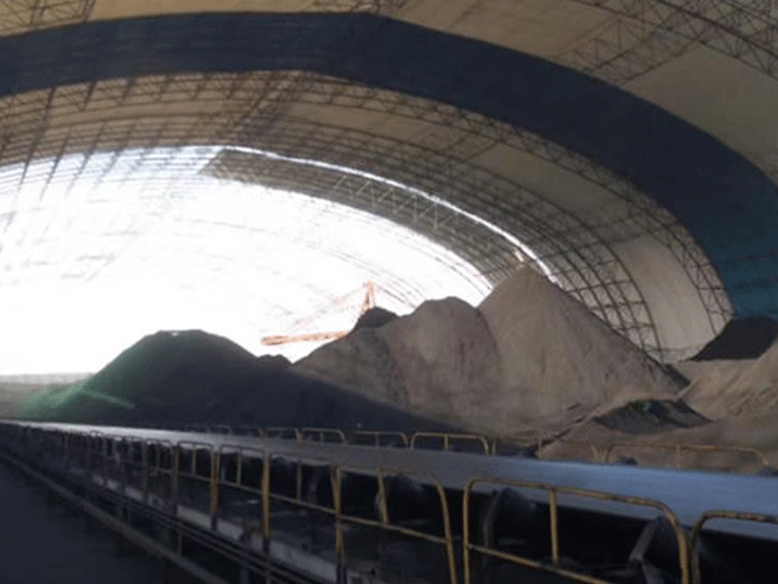 柳州煤棚料仓网架